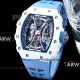Richard Mille RM 53-01 Tourbillon Pablo Mac Donough replica blue rubber strap watch  (3)_th.jpg